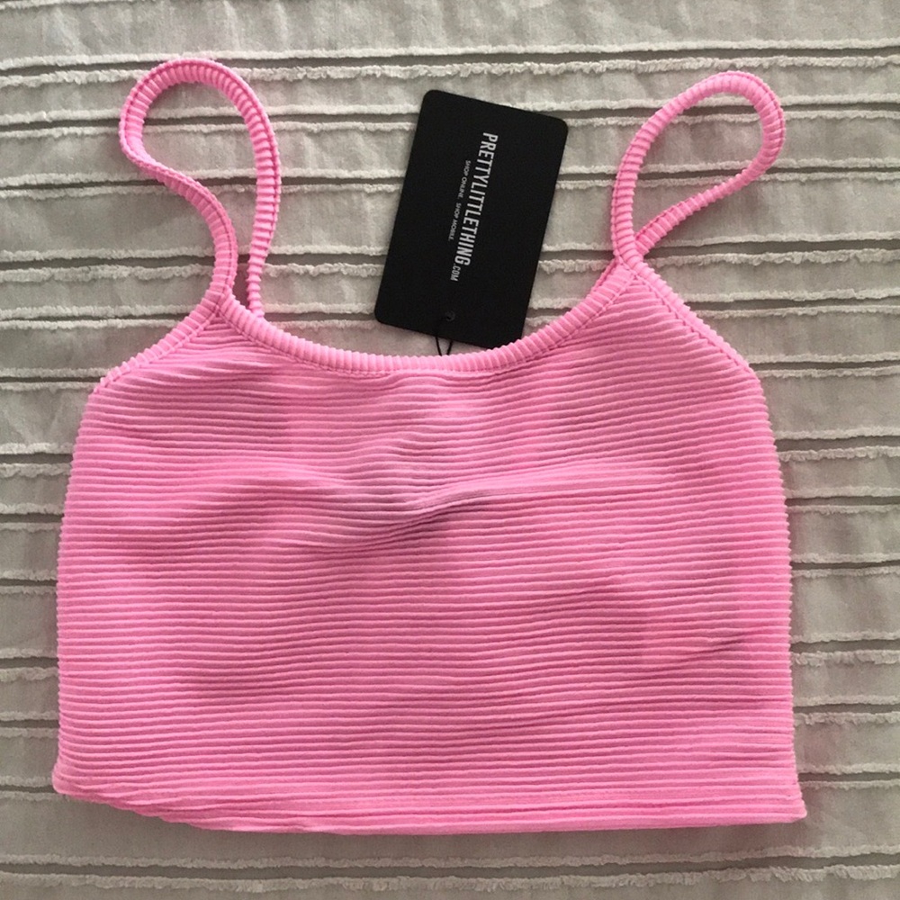 Pink Crop Top